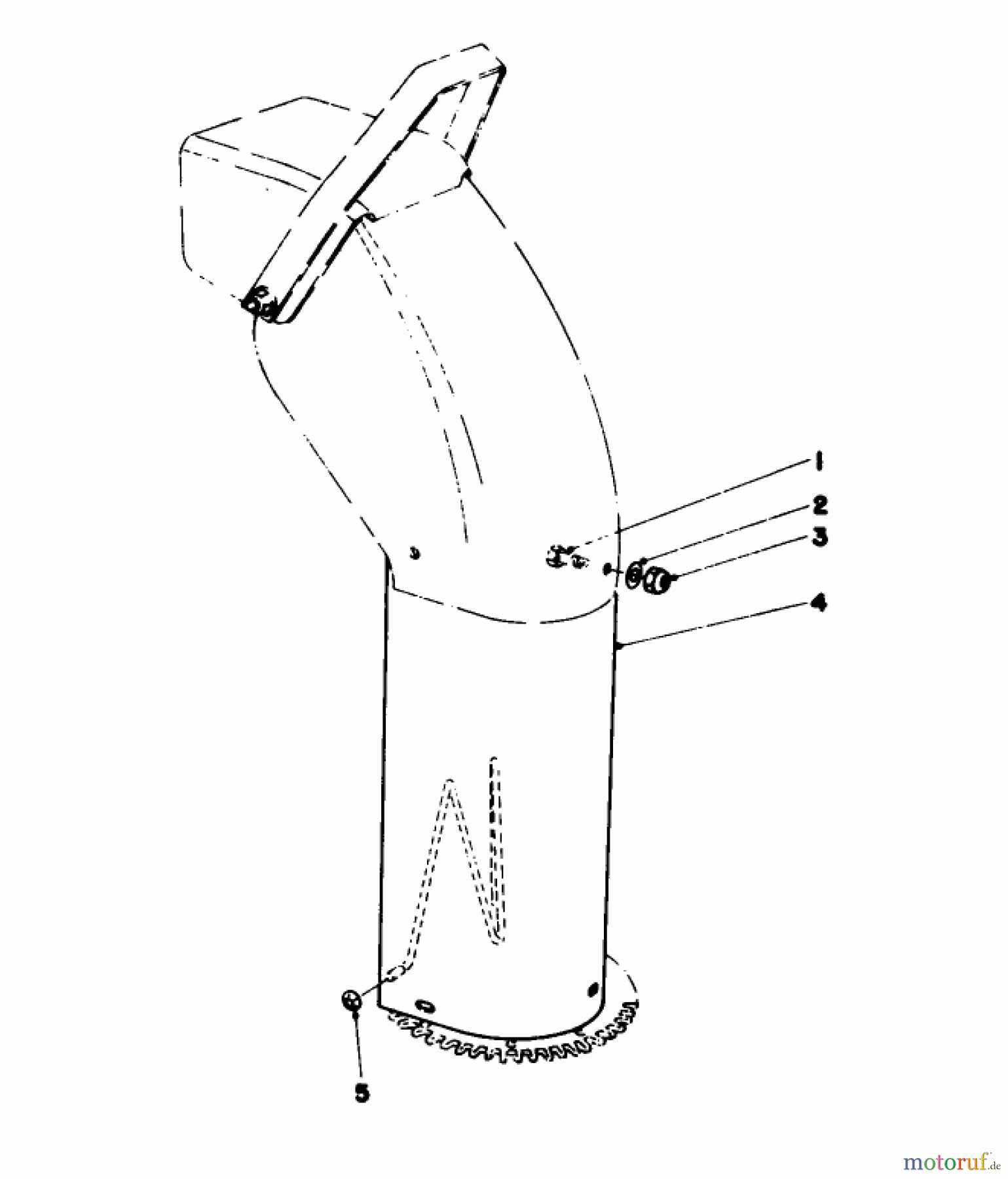  Toro Neu Snow Blowers/Snow Throwers Seite 1 38160 (1132) - Toro 1132 Snowthrower, 1983 (3000001-3999999) CHUTE EXTENSION KIT 26-1100 (OPTIONAL)