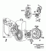 Toro 38160 (1132) - 1132 Snowthrower, 1983 (3000001-3999999) Listas de piezas de repuesto y dibujos ENGINE BRIGGS & STRATTON MODEL NO. 252416-0190-01 #2