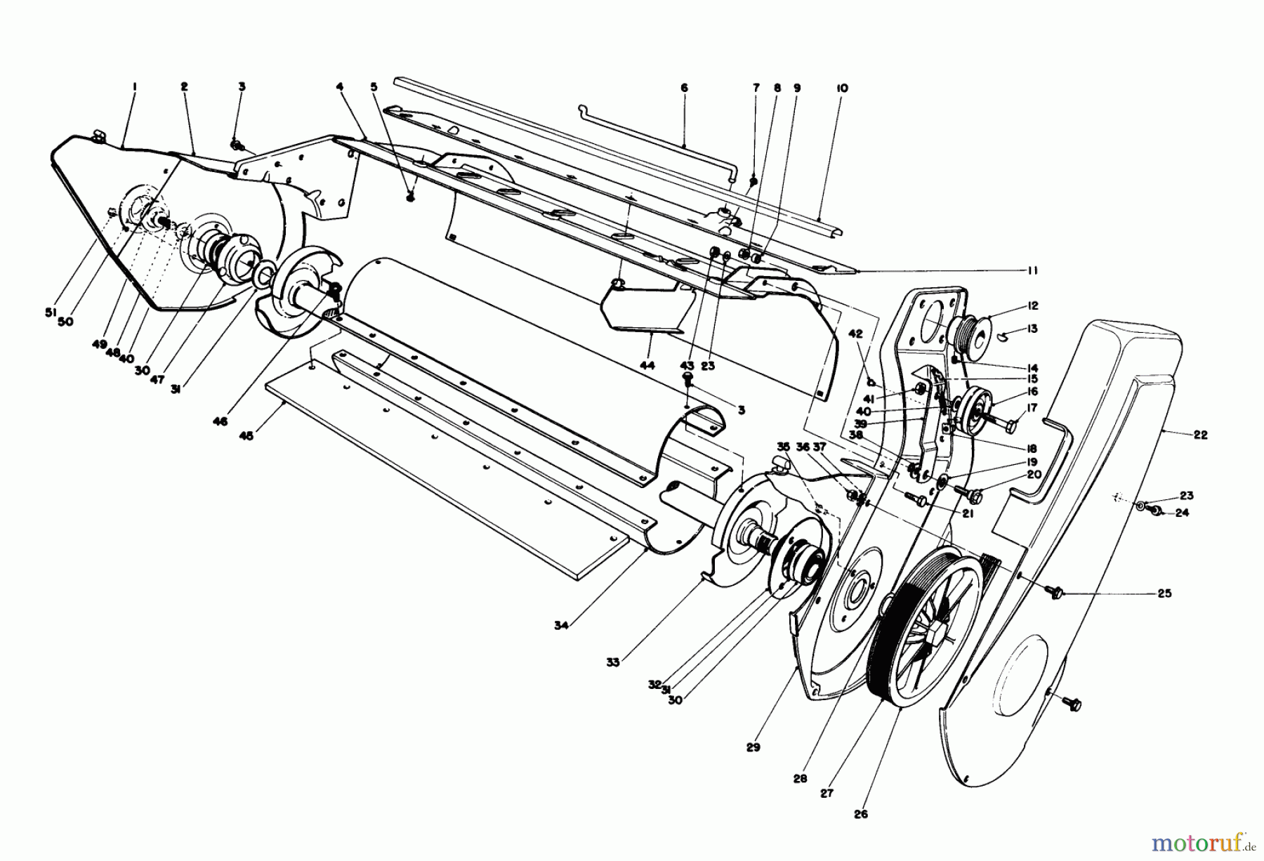  Toro Neu Snow Blowers/Snow Throwers Seite 1 38165 (S-620) - Toro S-620 Snowthrower, 1986 (6000001-6999999) LOWER MAIN FRAME ASSEMBLY