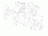 Toro 38175 - CCR Powerlite Snowthrower, 1998 (8900001-8999999) Listas de piezas de repuesto y dibujos ENGINE & WHEEL ASSEMBLY