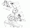 Toro 38181 - CCR 2000 Snowthrower, 1993 (3900001-3999999) Listas de piezas de repuesto y dibujos DISCHARGE CHUTE ASSEMBLY