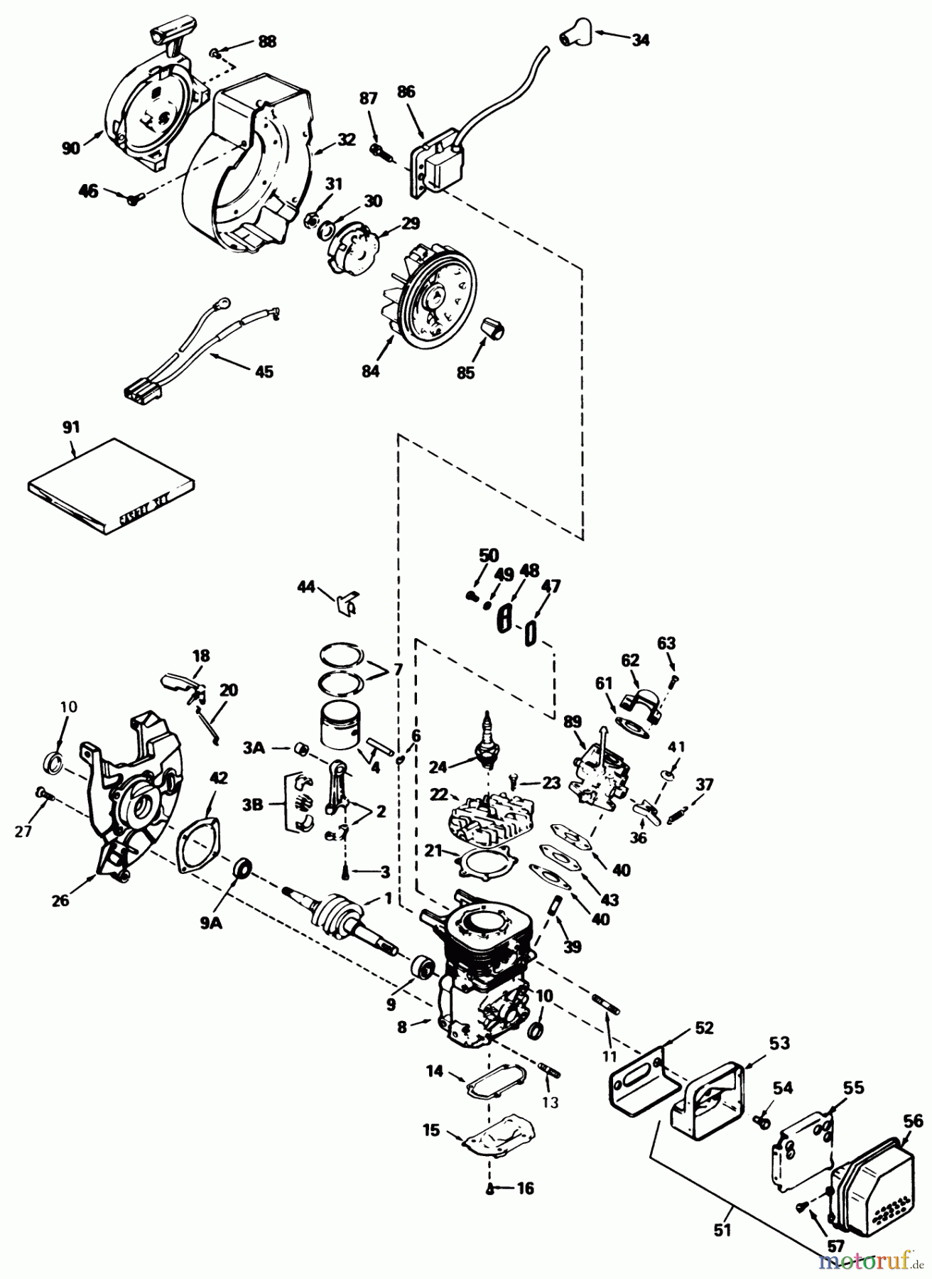  Toro Neu Snow Blowers/Snow Throwers Seite 1 38195 - Toro CCR 1000 Snowthrower, 1990 (0000001-0999999) ENGINE TECUMSEH MODEL NO. HSK600 TYPE 1659-N (MODEL NO. 38190 ONLY)