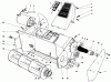 Toro 38315 - Power Shovel Snowthrower, 1981 (1000001-1999999) Listas de piezas de repuesto y dibujos ROTOR HOUSING ASSEMBLY