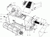 Toro 38315 - Power Shovel Snowthrower, 1982 (2000001-2999999) Listas de piezas de repuesto y dibujos ROTOR HOUSING ASSEMBLY