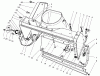 Toro 38430 (3000) - CCR 3000 Snowthrower, 1997 (7900001-7999999) Listas de piezas de repuesto y dibujos HOUSING ASSEMBLY