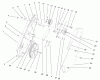 Toro 38441 (3650) - CCR 3650 Snowthrower, 2001 (210000001-210999999) Listas de piezas de repuesto y dibujos IMPELLER DRIVE ASSEMBLY