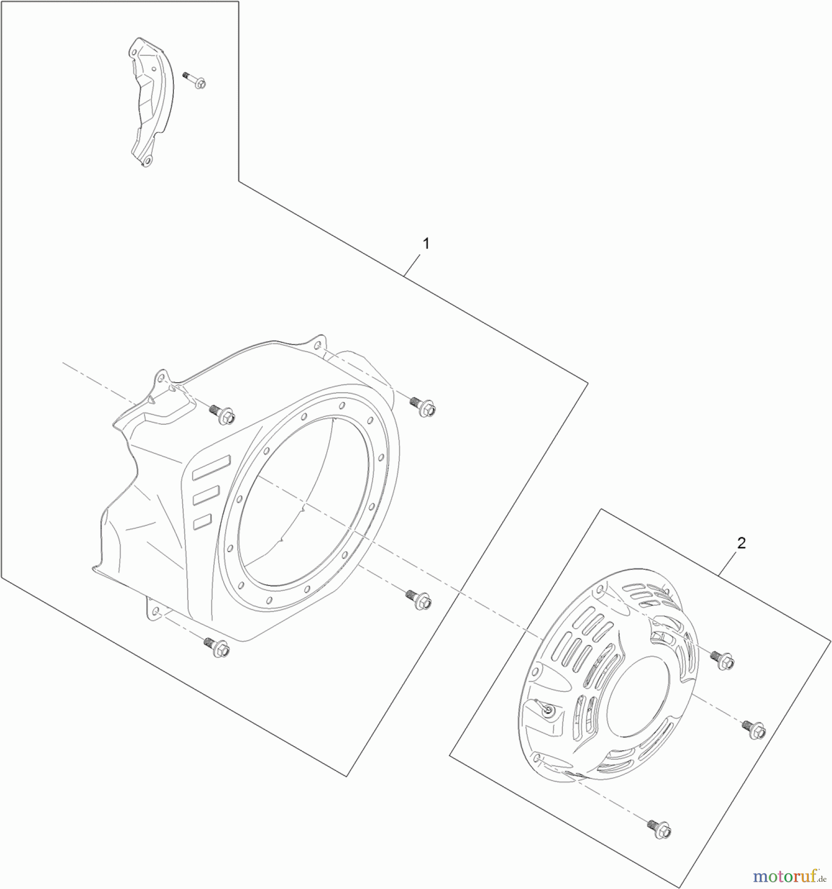  Toro Neu Snow Blowers/Snow Throwers Seite 1 38451 (621 R) - Toro Power Clear 621 R Snowthrower, 2013 (SN 313000001-313001999) ENGINE ASSEMBLY NO. 3