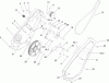 Toro 38515 (2450) - CCR 2450 GTS Snowthrower, 2007 (270000001-270010000) Listas de piezas de repuesto y dibujos IMPELLER DRIVE ASSEMBLY