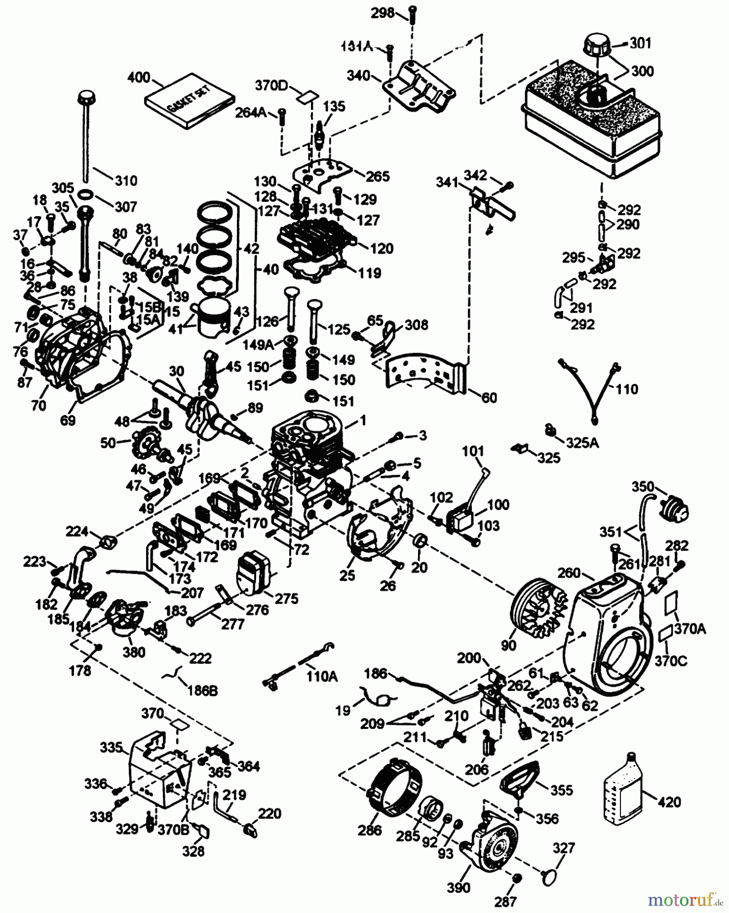  Toro Neu Snow Blowers/Snow Throwers Seite 1 38556 (1028) - Toro 1028 Power Shift Snowthrower, 1996 (6900001-6999999) TECUMSEH ENGINE MODEL HMSK100-159227U