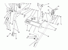 Toro 38566 (1132) - 1132 Power Shift Snowthrower, 1992 (2000001-2999999) Listas de piezas de repuesto y dibujos HANDLE ASSEMBLY