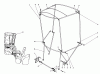 Toro 38573 (828) - 828 Power Shift Snowthrower, 1989 (9000001-9999999) Listas de piezas de repuesto y dibujos SNOW CAB ASSEMBLY NO. 66-6200 (OPTIONAL)