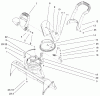 Toro 38600 - Snow Commander Snowthrower, 2001 (210000001-210999999) Listas de piezas de repuesto y dibujos CHUTE ASSEMBLY