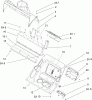 Toro 38600 - Snow Commander Snowthrower, 2005 (250000001-250999999) Listas de piezas de repuesto y dibujos LOWER HOUSING ASSEMBLY