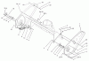 Toro 38601 - Snow Commander Snowthrower, 2004 (240000001-240999999) Listas de piezas de repuesto y dibujos UPPER HOUSING AND SIDE PLATE ASSEMBLY