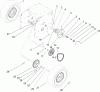 Toro 38611 (726 TE) - Power Max 726 TE Snowthrower, 2005 (250000001-250999999) Listas de piezas de repuesto y dibujos CHAIN DRIVE ASSEMBLY