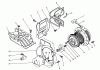 Toro 62008 (T800) - Generator, T800, 1988 (8000001-8999999) Listas de piezas de repuesto y dibujos RECOIL STARTER