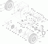 Toro 38624W (826 OXE) - Power Max 826 OXE Snowthrower, 2011 (311000001-311999999) Listas de piezas de repuesto y dibujos WHEEL CLUTCH ASSEMBLY