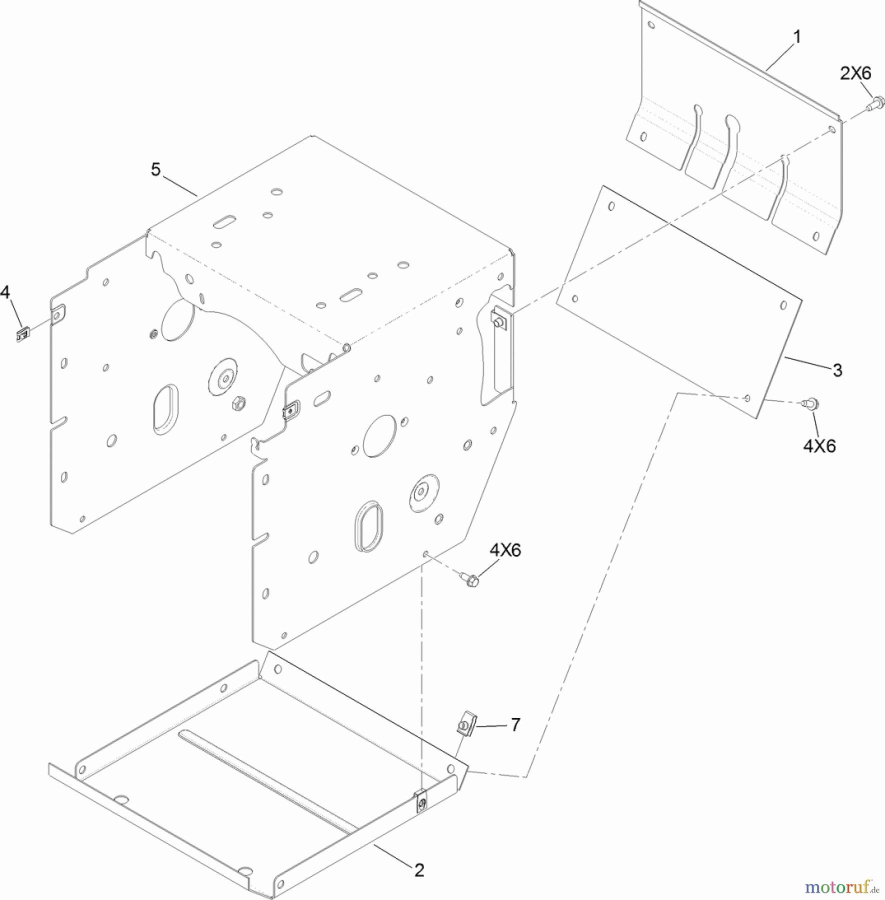  Toro Neu Snow Blowers/Snow Throwers Seite 2 38662 (928 OXE) - Toro Power Max 928 OXE Snowthrower, 2012 (SN 312000001-312999999) TRACTION FRAME ASSEMBLY