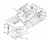 Toro 79361 - 44" Two-Stage Snowthrower, 300 Series Garden Tractors, 1995 (5900001-5999999) Listas de piezas de repuesto y dibujos GEAR CASE AND BELT ASSEMBLY