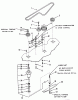 Toro 05-42MS05 - 42" Side Discharge Mower, 1987 Listas de piezas de repuesto y dibujos REAR DISCHARGE MOWER-36 IN. (92 CM)(VEHICLE IDENTIFICATION NUMBER 05-36MR04)