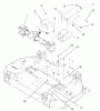 Mähdecks 78477 - Toro 48" Recycler Mower (SN: 995001 - 999999) (1999) Listas de piezas de repuesto y dibujos COVERS AND GEAR BOX ASSEMBLY