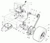 Mähdecks 30136 - Toro 36" Side Discharge Mower (SN: 6000001 - 6000797) (1986) Listas de piezas de repuesto y dibujos AXLE ASSEMBLY