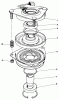 Mähdecks 30136 - Toro 36" Side Discharge Mower (SN: 6000001 - 6000797) (1986) Listas de piezas de repuesto y dibujos CLUTCH ASSEMBLY NO. 54-3200