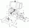 Mähdecks 30136 - Toro 36" Side Discharge Mower (SN: 6000001 - 6000797) (1986) Listas de piezas de repuesto y dibujos FRAME ASSEMBLY