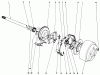 Mähdecks 30562 - Toro 62" Side Discharge Mower, GM 200 Series (SN: 30001 - 39999) (1983) Listas de piezas de repuesto y dibujos BRAKE ASSEMBLY