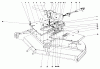 Mähdecks 30562 - Toro 62" Side Discharge Mower, GM 200 Series (SN: 30001 - 39999) (1983) Listas de piezas de repuesto y dibujos CUTTING UNIT MODEL NO. 30560 #3