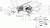 Mähdecks 30562 - Toro 62" Side Discharge Mower, GM 200 Series (SN: 30001 - 39999) (1983) Listas de piezas de repuesto y dibujos HYDRAULIC VALVE AND LIFT ARM AND CYLINDERS