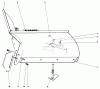 Mähdecks 30562 - Toro 62" Side Discharge Mower, GM 200 Series (SN: 30001 - 39999) (1983) Listas de piezas de repuesto y dibujos V-PLOW MODEL NO. 30750 (OPTIONAL)