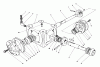 Mähdecks 30544 - Toro 44" Side Discharge Mower, Groundsmaster 120 (SN: 700001 - 799999) (1987) Listas de piezas de repuesto y dibujos 44" SNOW THROWER MODEL NO. 30761 (OPTIONAL) #5