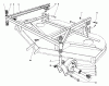 Mähdecks 30544 - Toro 44" Side Discharge Mower, Groundsmaster 120 (SN: 700001 - 799999) (1987) Listas de piezas de repuesto y dibujos CUTTING UNIT MODEL NO. 30768 #3