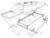 Mähdecks 30544 - Toro 44" Side Discharge Mower, Groundsmaster 120 (SN: 700001 - 799999) (1987) Listas de piezas de repuesto y dibujos GRASS COLLECTION SYSTEM MODEL NO. 30576 (OPTIONAL) #2