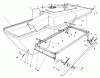 Mähdecks 30544 - Toro 44" Side Discharge Mower, Groundsmaster 120 (SN: 700001 - 799999) (1987) Listas de piezas de repuesto y dibujos GRASS COLLECTION SYSTEM MODEL NO. 30751 (OPTIONAL) #2