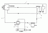 Mähdecks 30544 - Toro 44" Side Discharge Mower, Groundsmaster 120 (SN: 700001 - 799999) (1987) Listas de piezas de repuesto y dibujos HYDRAULIC SCHEMATIC