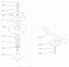 Mähdecks 30135 - Toro 36" SFS Side Discharge Mower (SN: 210000001 - 210999999) (2001) Listas de piezas de repuesto y dibujos SPINDLE HOUSING ASSEMBLY NO. 27-0870