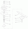 Mähdecks 30135 - Toro 36" SFS Side Discharge Mower (SN: 210000001 - 210999999) (2001) Listas de piezas de repuesto y dibujos SPINDLE HOUSING ASSEMBLY NO. 54-7781