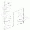 Mähdecks 30135 - Toro 36" SFS Side Discharge Mower (SN: 250000001 - 250999999) (2005) Listas de piezas de repuesto y dibujos SPINDLE HOUSING ASSEMBLY NO. 54-7781