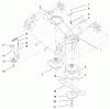 Mähdecks 30135 - Toro 36" Side Discharge Mower (SN: 790001 - 799999) (1997) Listas de piezas de repuesto y dibujos SPINDLE AND IDLER ASSEMBLY