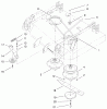 Mähdecks 30135 - Toro 36" Side Discharge Mower (SN: 990001 - 999999) (1999) Listas de piezas de repuesto y dibujos SPINDLE AND IDLER ASSEMBLY