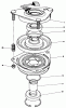 Mähdecks 30136 - Toro 36" Side Discharge Mower (SN: 4000001 - 4999999) (1984) Listas de piezas de repuesto y dibujos CLUTCH ASSEMBLY NO. 44-0770