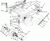 Mähdecks 30136 - Toro 36" Side Discharge Mower (SN: 4901037 - 4999999) (1994) Listas de piezas de repuesto y dibujos CARRIER FRAME ASSEMBLY