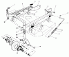 Mähdecks 30136 - Toro 36" Side Discharge Mower (SN: 7000001 - 7999999) (1987) Listas de piezas de repuesto y dibujos CARRIER FRAME ASSEMBLY