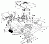 Mähdecks 30136 - Toro 36" Side Discharge Mower (SN: 7000001 - 7999999) (1987) Listas de piezas de repuesto y dibujos CUTTING UNIT ASSEMBLY