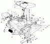 Mähdecks 30136 - Toro 36" Side Discharge Mower (SN: 9000001 - 9999999) (1989) Listas de piezas de repuesto y dibujos CUTTING UNIT ASSEMBLY