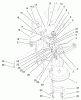 Mähdecks 30137 - Toro 37" Recycler Mower (SN: 200000001 - 200999999) (2000) Listas de piezas de repuesto y dibujos DECK ASSEMBLY
