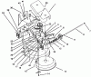 Mähdecks 30137 - Toro 37" Recycler Mower (SN: 590001 - 599999) (1995) Listas de piezas de repuesto y dibujos COVER & PULLEY ASSEMBLY