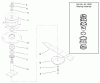 Mähdecks 30138 - Toro 92cm Side Discharge Mower (SN: 220000001 - 220999999) (2002) Listas de piezas de repuesto y dibujos SPINDLE HOUSING ASSEMBLY NO. 54-7781